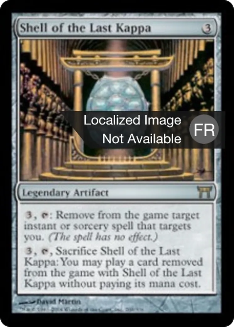 Carapace du dernier kappa — Champions of Kamigawa — Magic: The Gathering