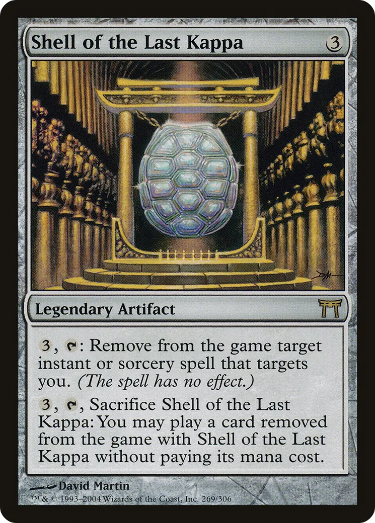 Carapace du dernier kappa — Champions of Kamigawa — Magic: The Gathering