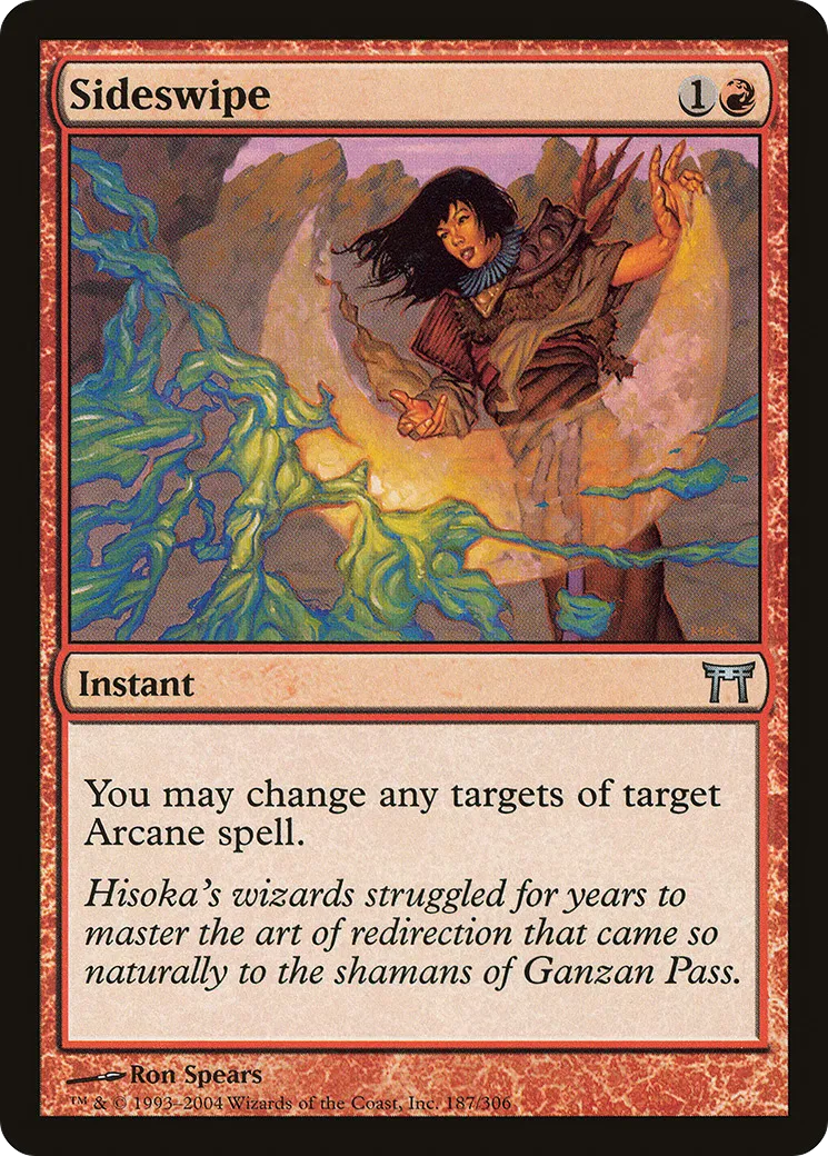 Sideswipe — Champions of Kamigawa — Magic: The Gathering