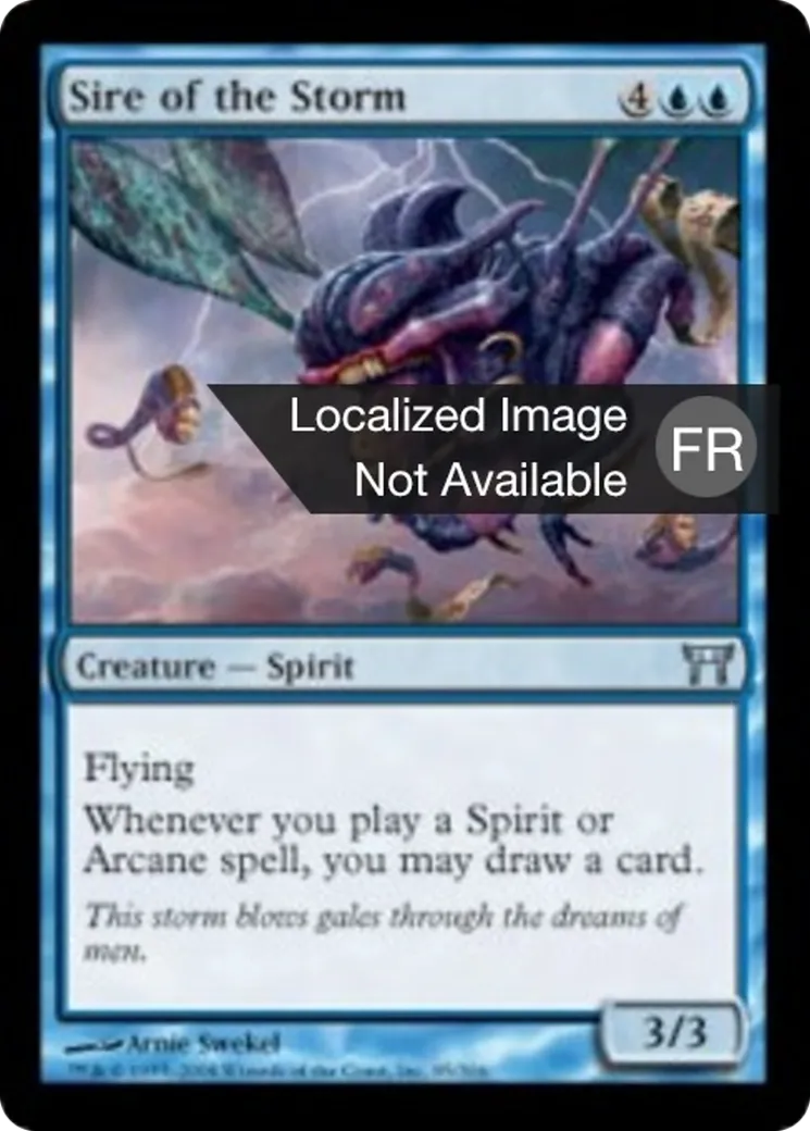 Père de la tempête — Champions of Kamigawa — Magic: The Gathering