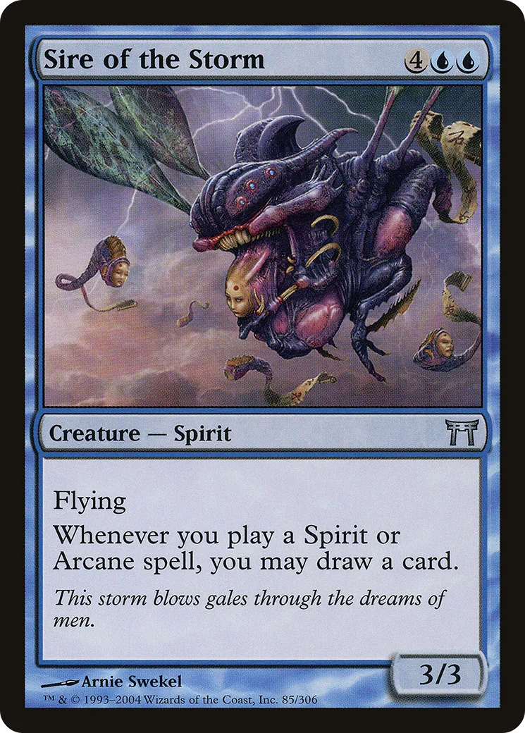 Sire of the Storm — Champions of Kamigawa — Magic: The Gathering
