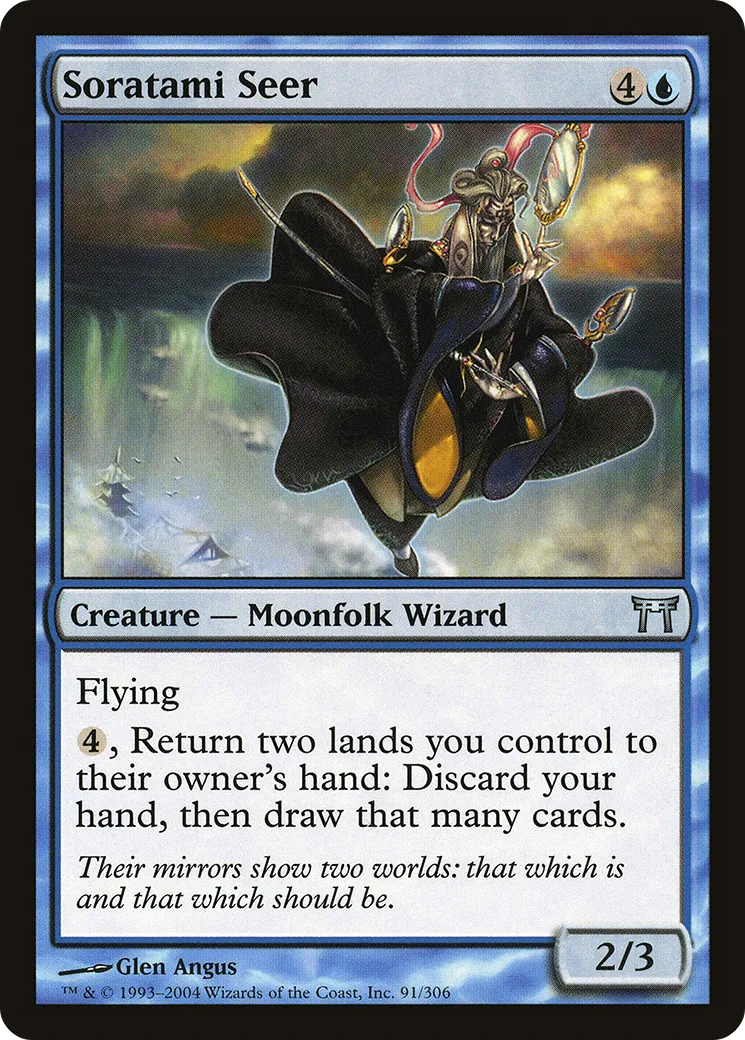 Soratami Seer — Champions of Kamigawa — Magic: The Gathering