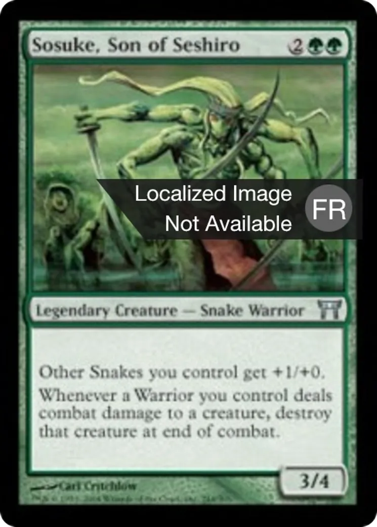Sosuke, fils de Seshiro from Champions of Kamigawa - Magic: The Gathering