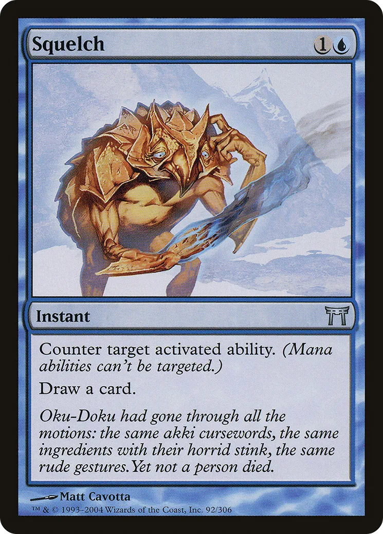 Inhibition — Champions of Kamigawa — Magic: The Gathering