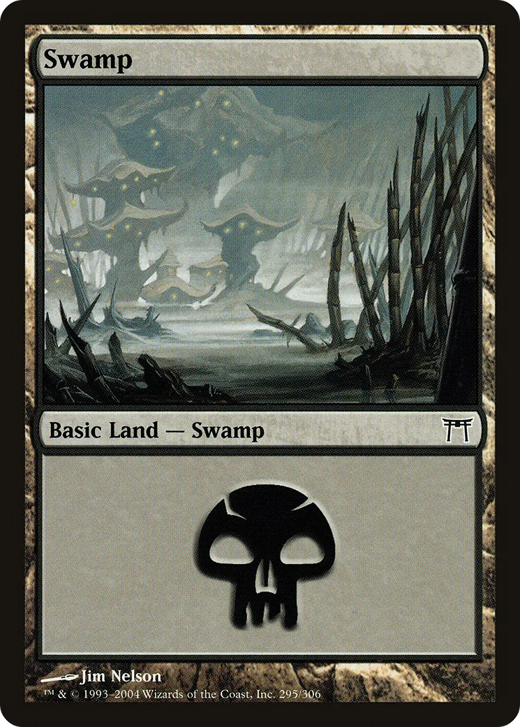 Swamp — Champions of Kamigawa — Magic: The Gathering