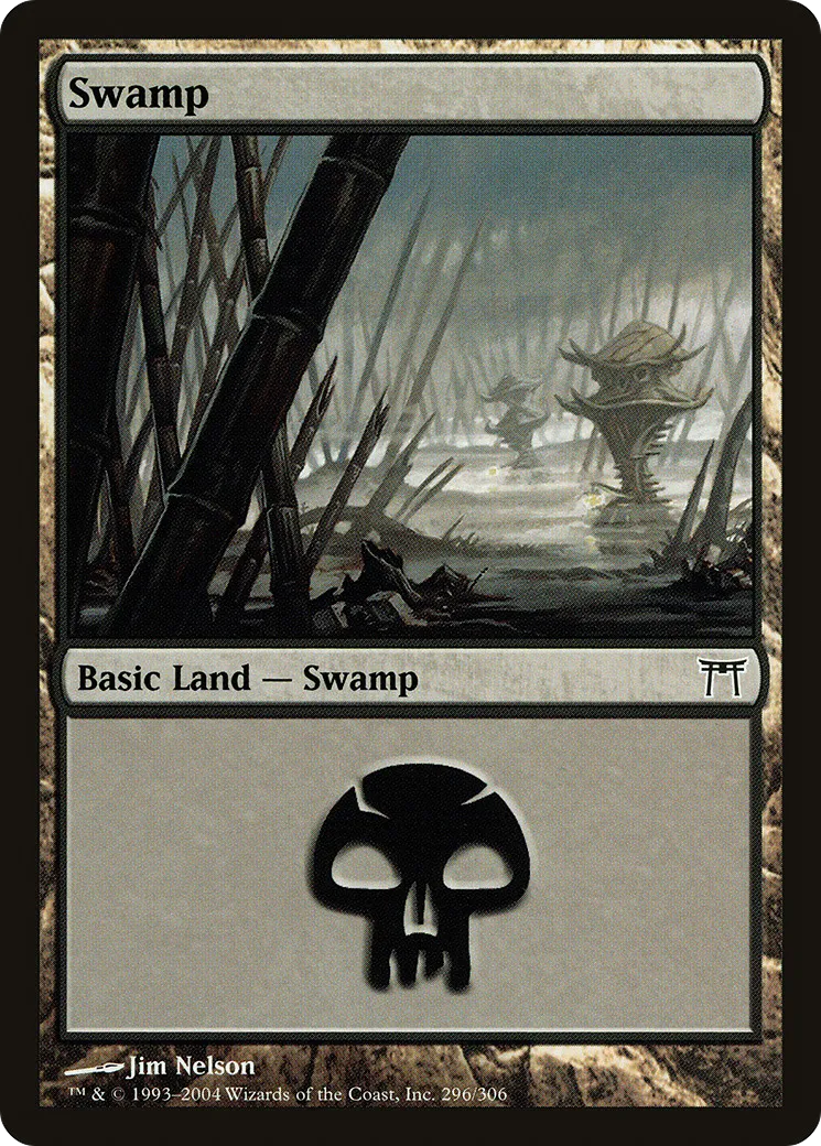 Swamp — Champions of Kamigawa — Magic: The Gathering