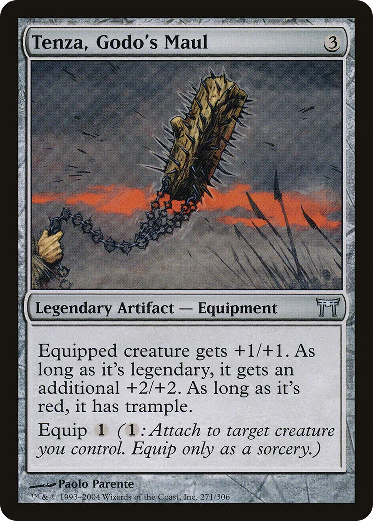 Tenza, Godo's Maul — Champions of Kamigawa — Magic: The Gathering