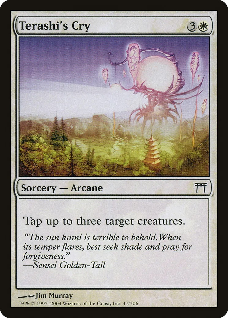 Cri de Terashi — Champions of Kamigawa — Magic: The Gathering