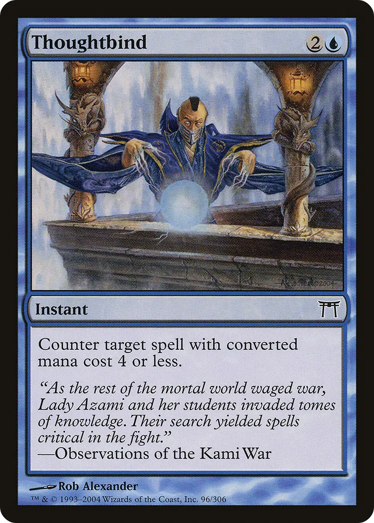 Thoughtbind — Champions of Kamigawa — Magic: The Gathering