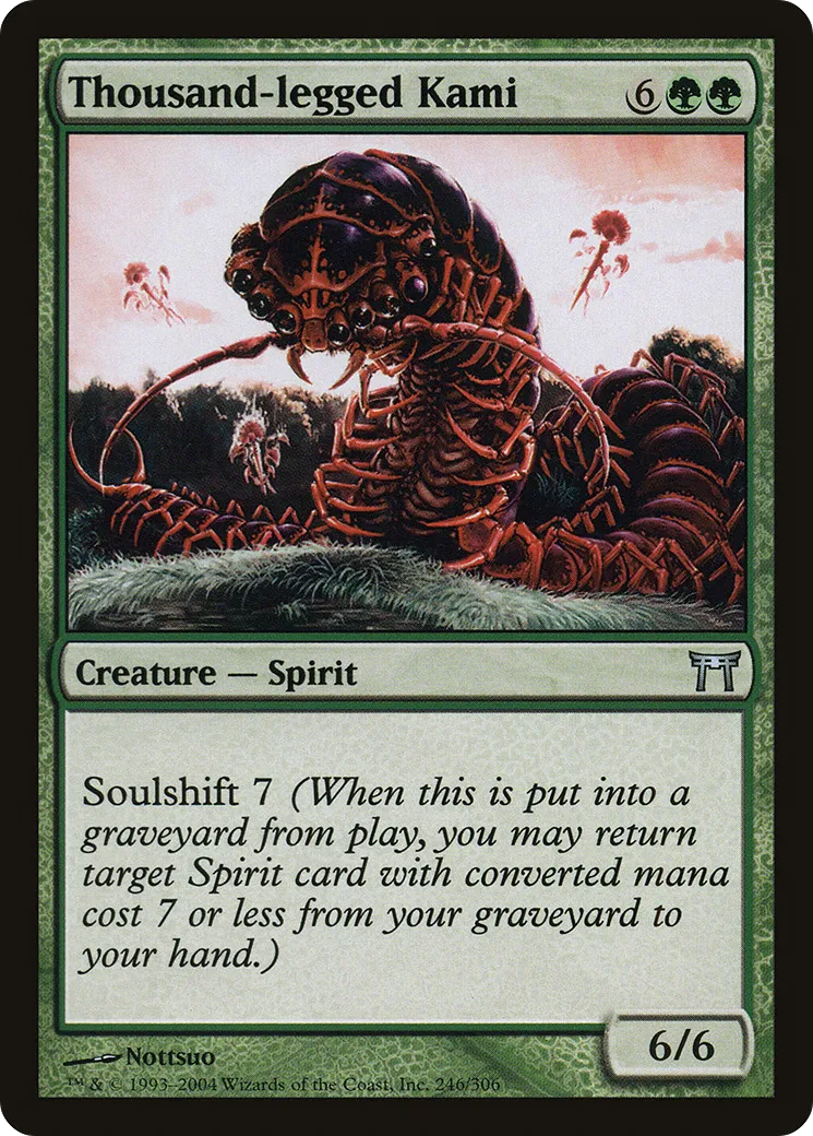 Thousand-legged Kami — Champions of Kamigawa — Magic: The Gathering
