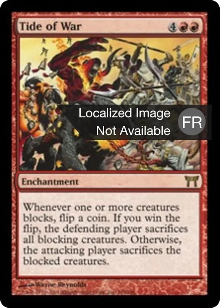 Ressac de la guerre — Champions of Kamigawa — Magic: The Gathering