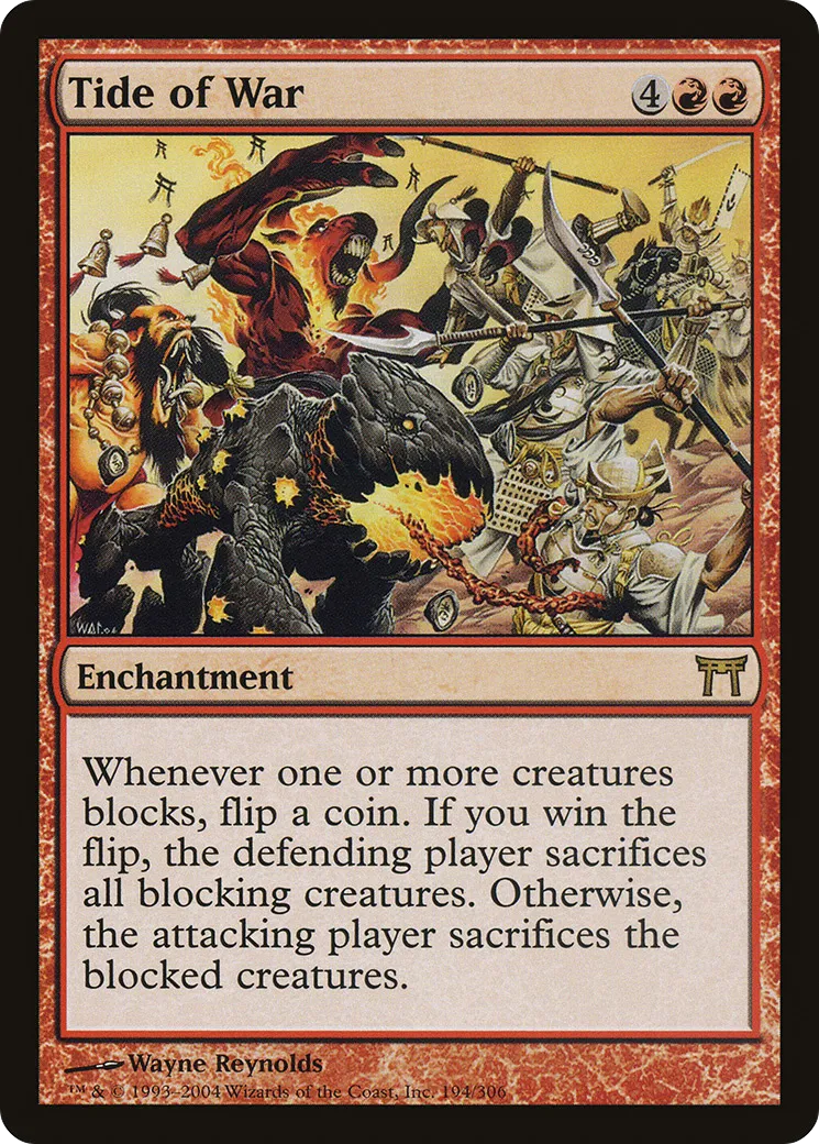 Tide of War — Champions of Kamigawa — Magic: The Gathering