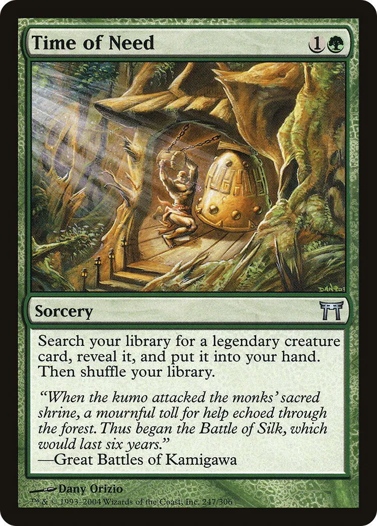 Time of Need — Champions of Kamigawa — Magic: The Gathering