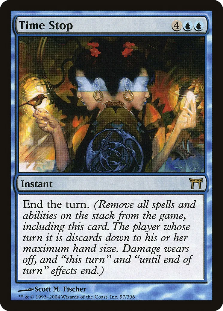 Time Stop — Champions of Kamigawa — Magic: The Gathering