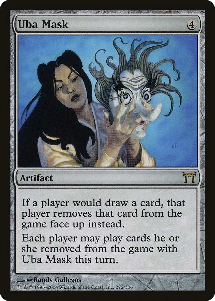 Uba Mask — Champions of Kamigawa — Magic: The Gathering