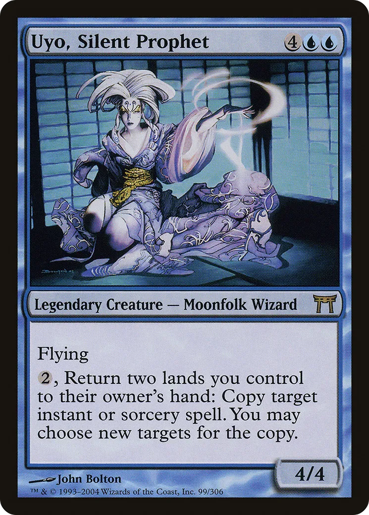 Uyo, Silent Prophet — Champions of Kamigawa — Magic: The Gathering