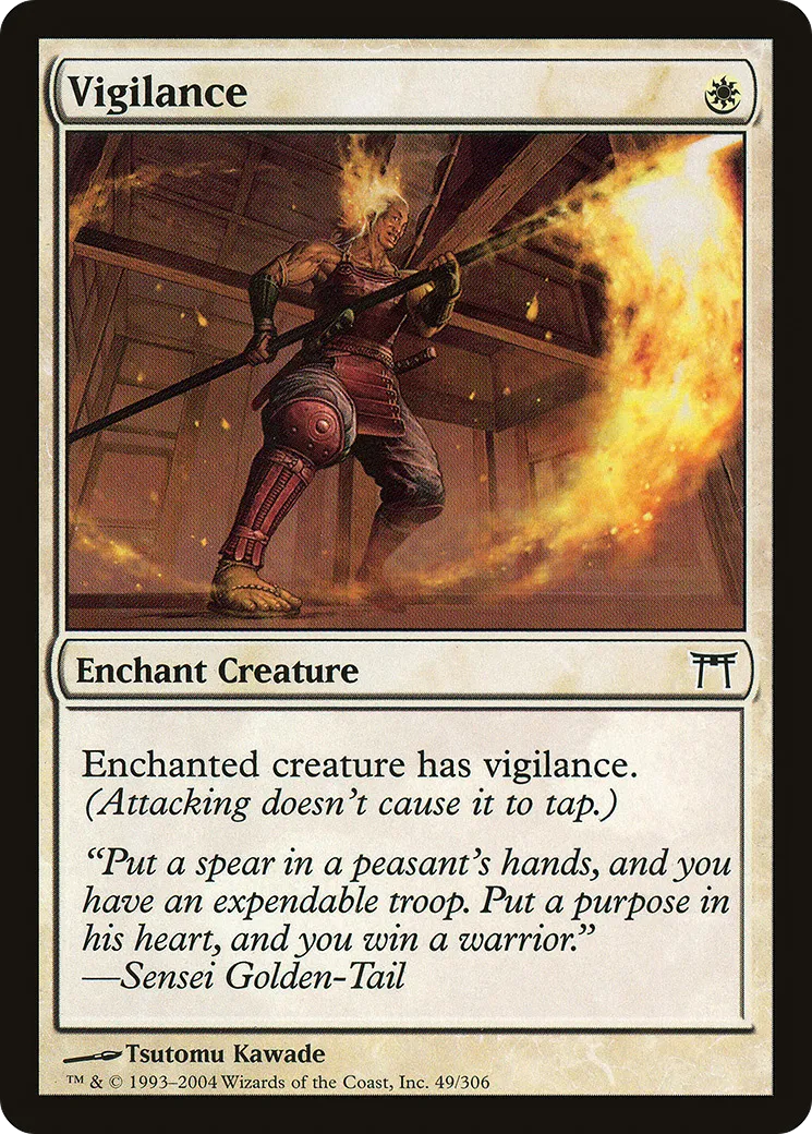 Vigilance — Champions of Kamigawa — Magic: The Gathering
