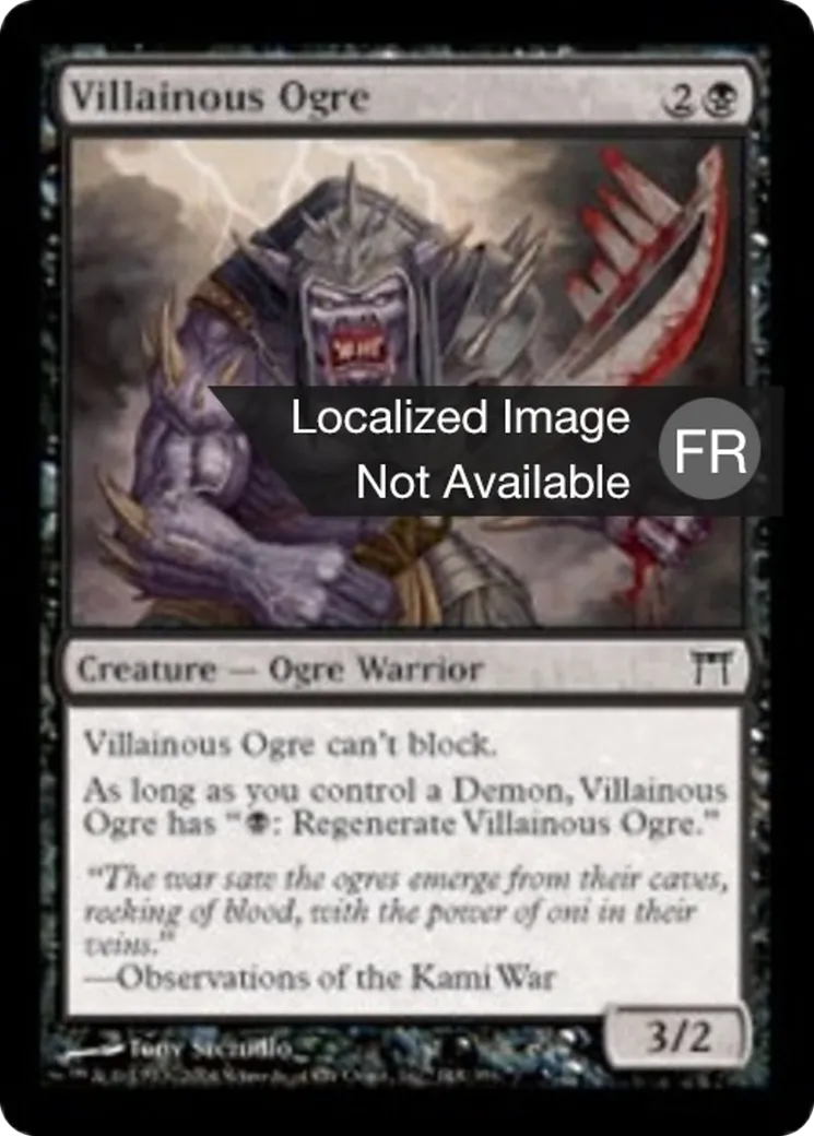 Ogre abominable — Champions of Kamigawa — Magic: The Gathering