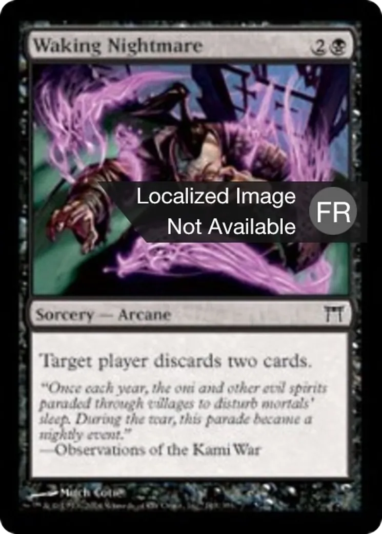 Réveil par cauchemar — Champions of Kamigawa — Magic: The Gathering