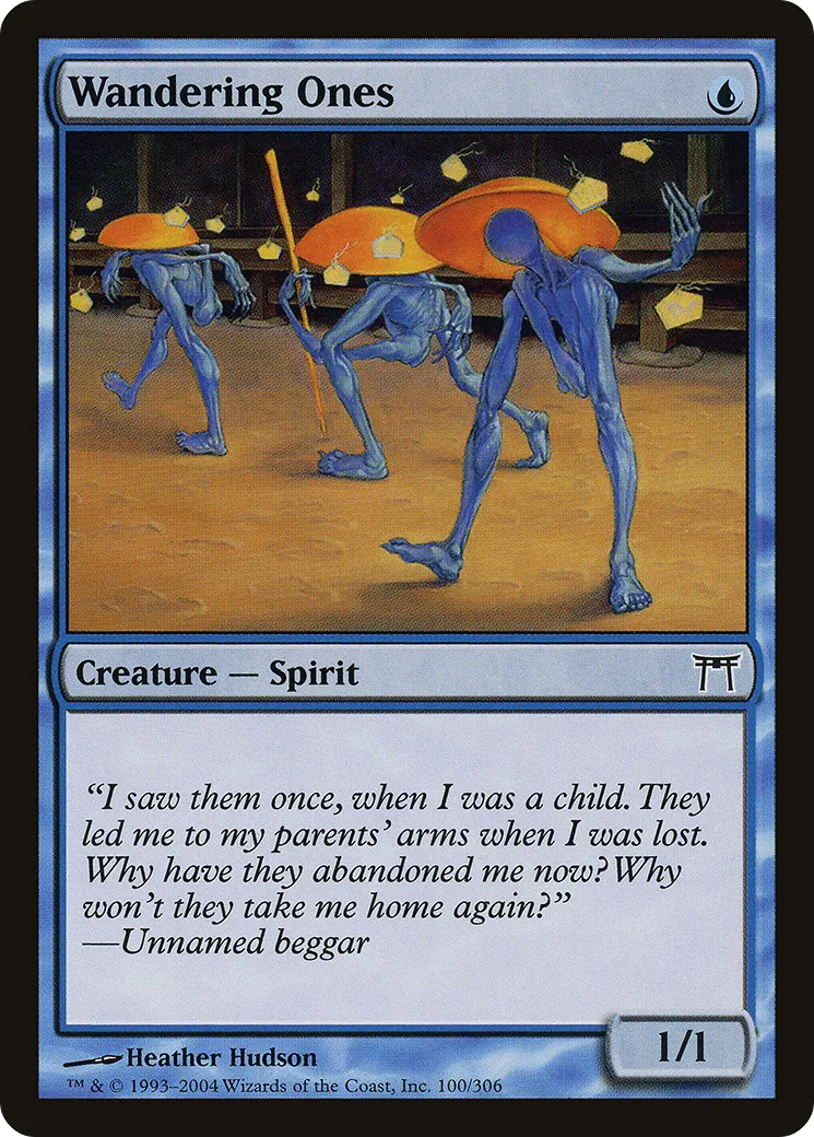 Ceux qui vagabondent — Champions of Kamigawa — Magic: The Gathering