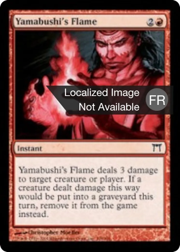 Flamme du yamabushi — Champions of Kamigawa — Magic: The Gathering