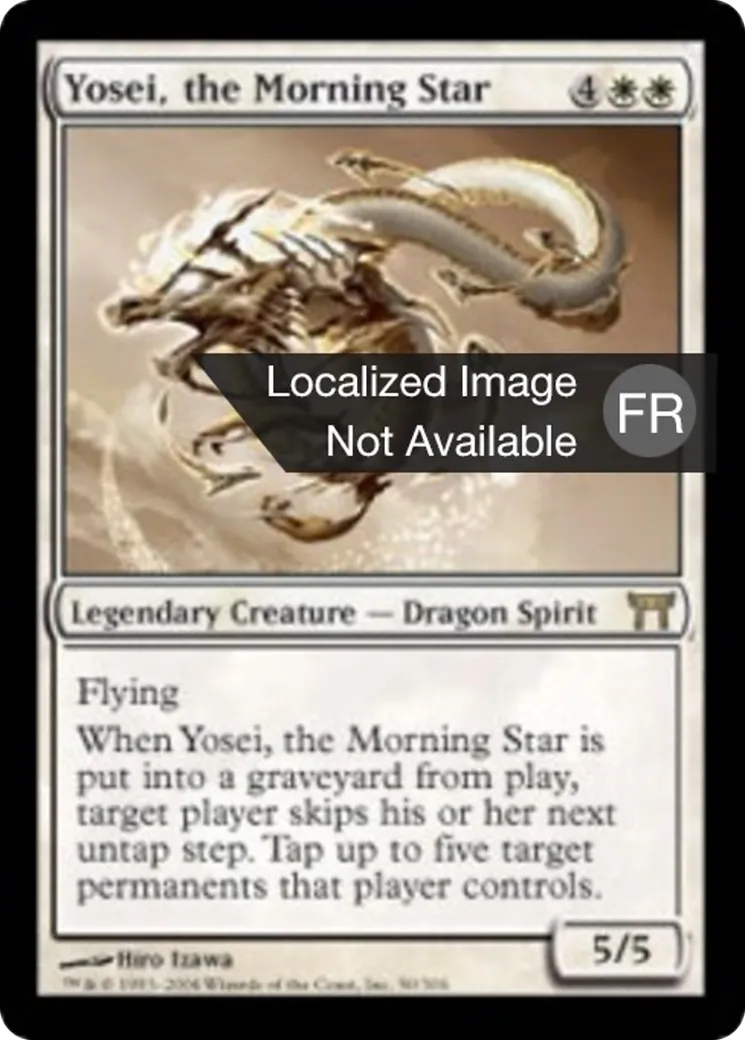 Yosei, l'étoile du matin — Champions of Kamigawa — Magic: The Gathering