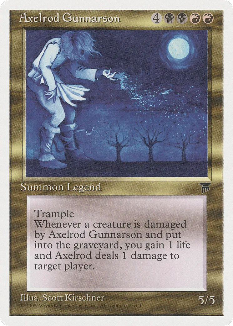 Axelrod Gunnarson — Chronicles — Magic: The Gathering