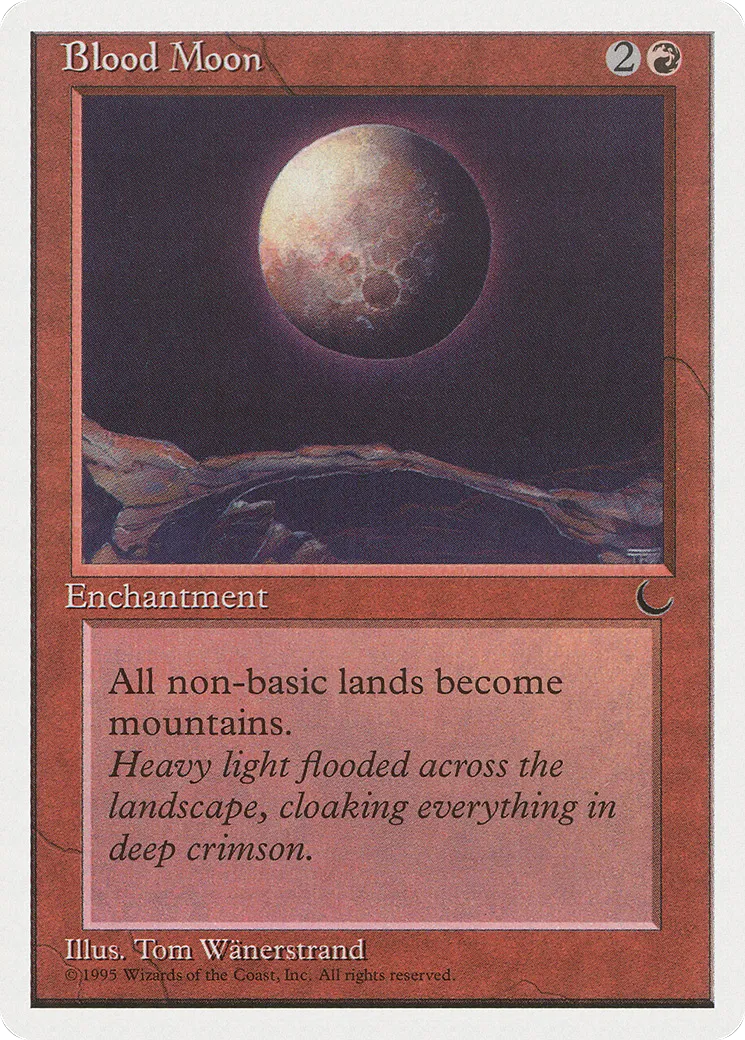 Blood Moon — Chronicles — Magic: The Gathering
