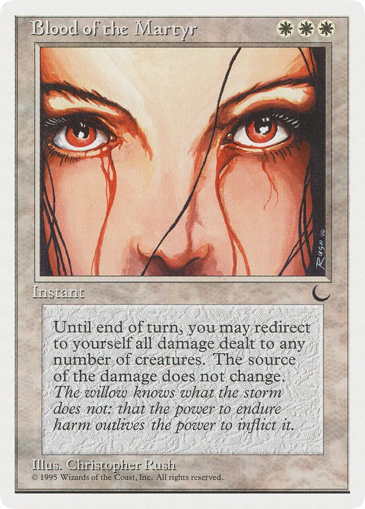 Blood of the Martyr — Chronicles — Magic: The Gathering