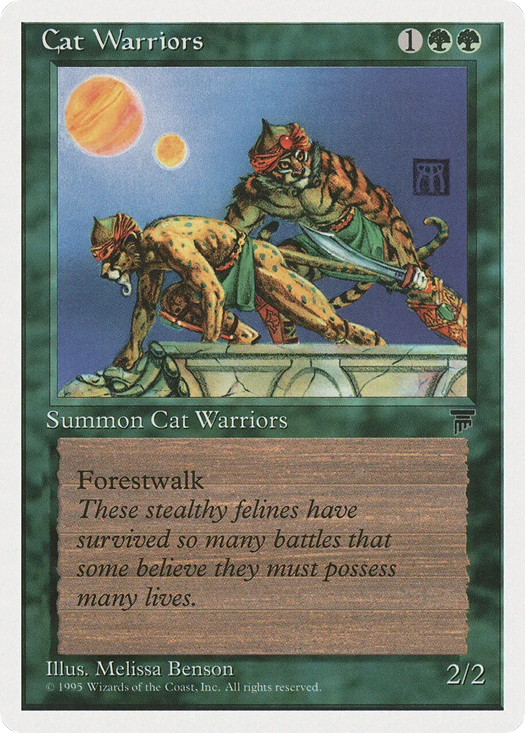 Guerriers chats — Chronicles — Magic: The Gathering