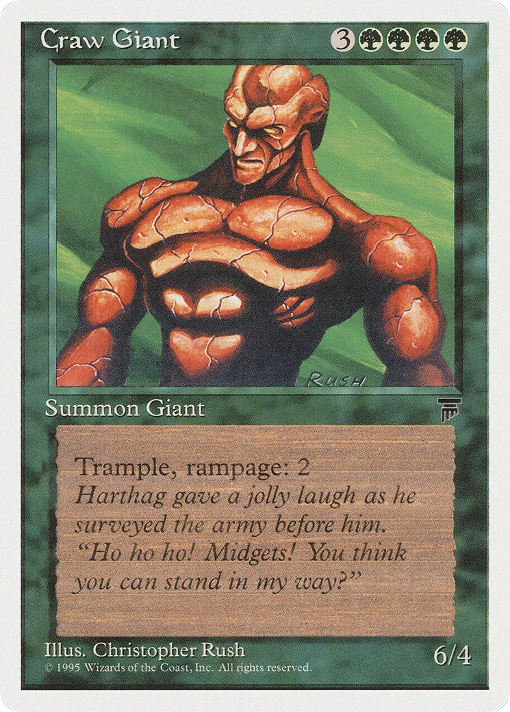 Craw Giant — Chronicles — Magic: The Gathering