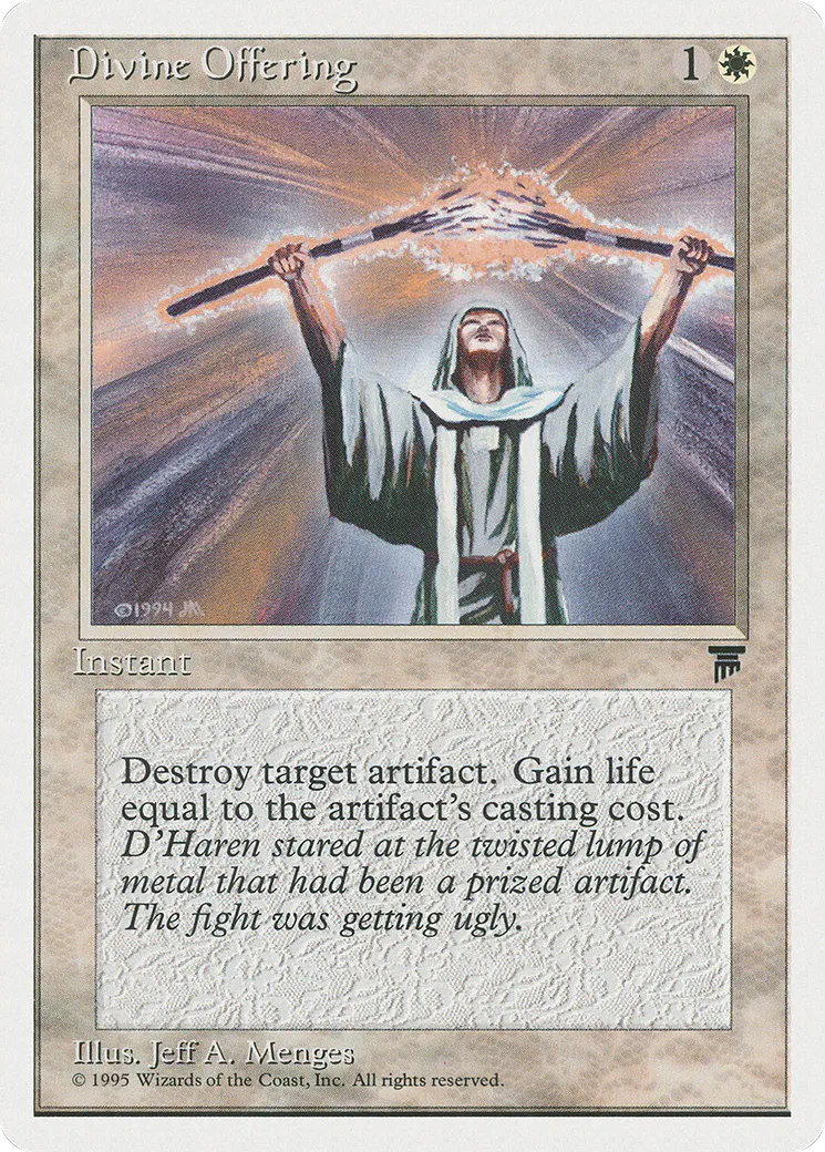 Divine Offering — Chronicles — Magic: The Gathering