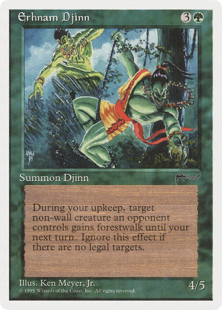 Djinn erhnamite — Chronicles — Magic: The Gathering
