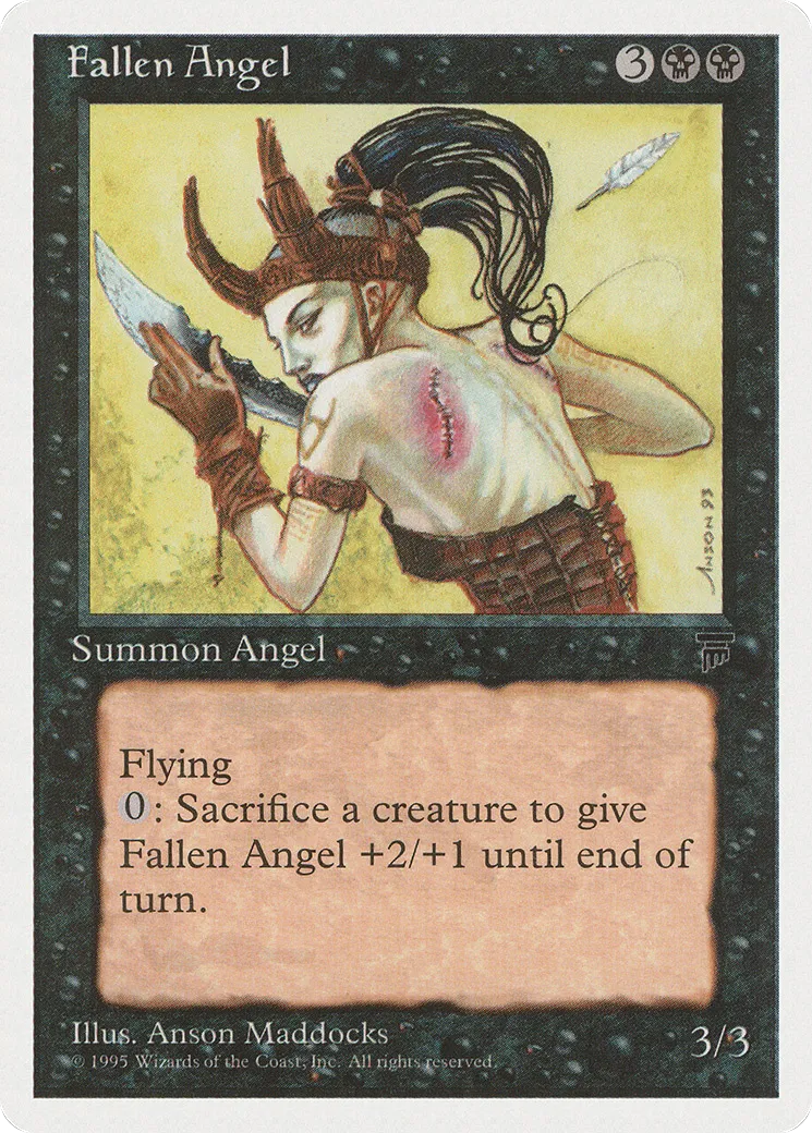 Fallen Angel — Chronicles — Magic: The Gathering