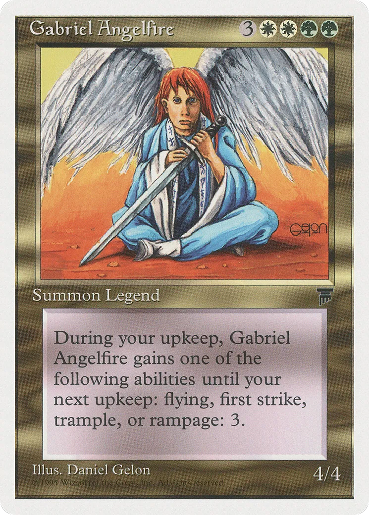 Gabriel Angelfire — Chronicles — Magic: The Gathering