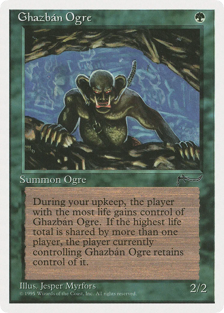 Ghazbán Ogre — Chronicles — Magic: The Gathering
