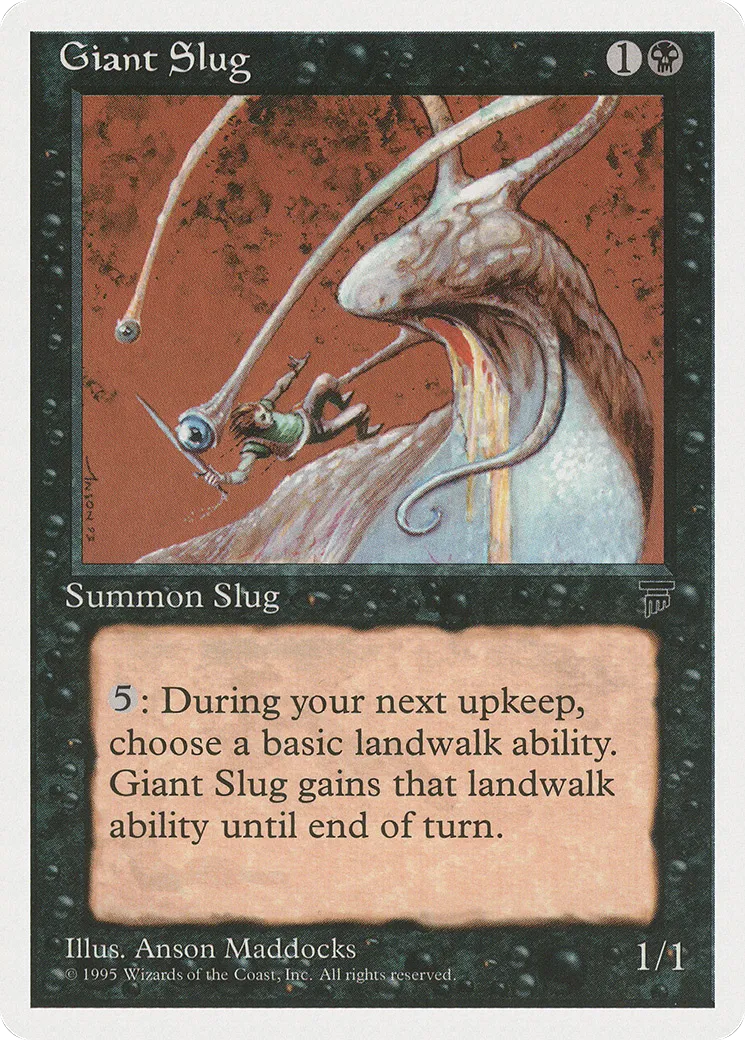 Giant Slug — Chronicles — Magic: The Gathering