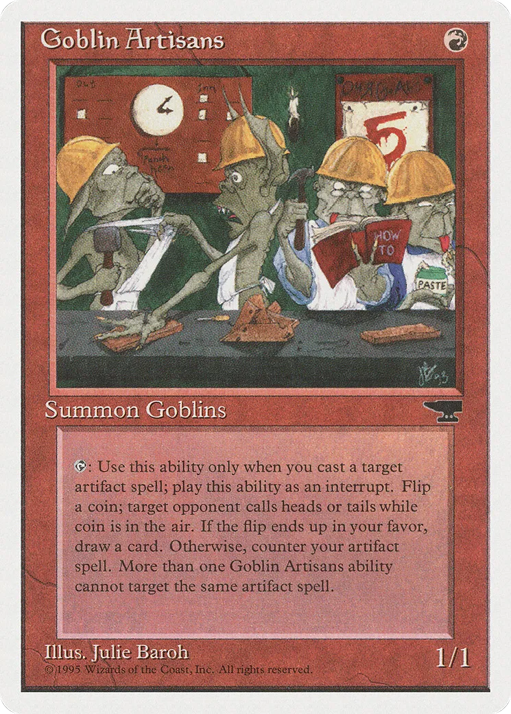 Goblin Artisans — Chronicles — Magic: The Gathering