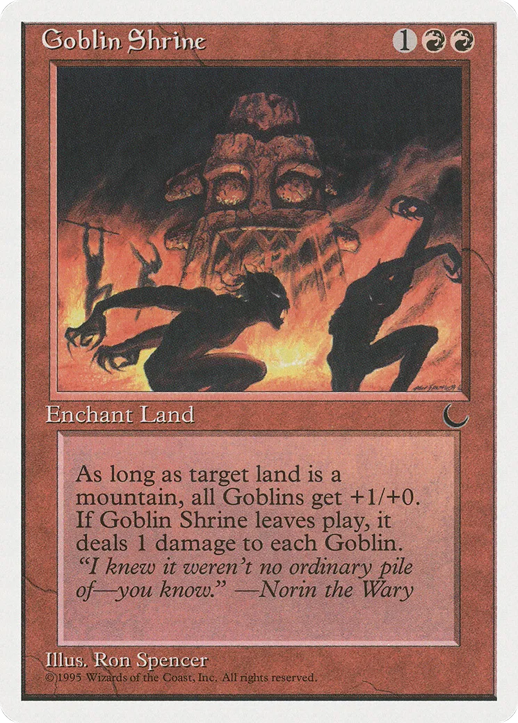 Goblin Shrine — Chronicles — Magic: The Gathering