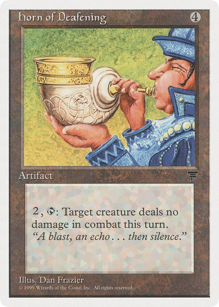 Horn of Deafening — Chronicles — Magic: The Gathering