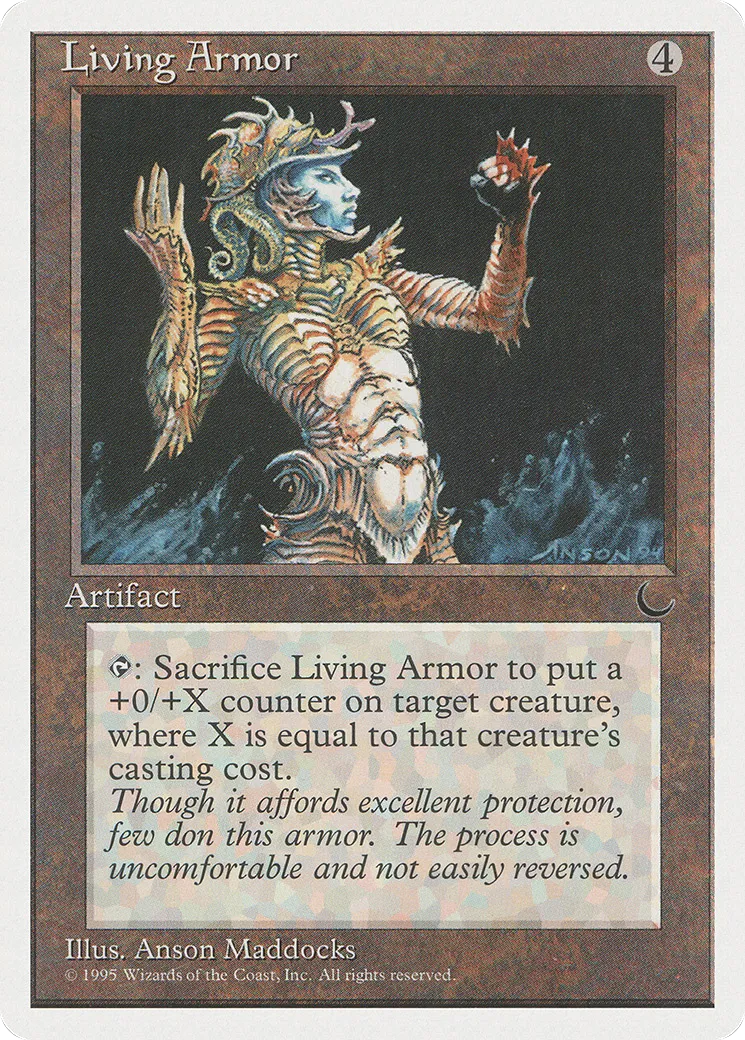 Living Armor — Chronicles — Magic: The Gathering