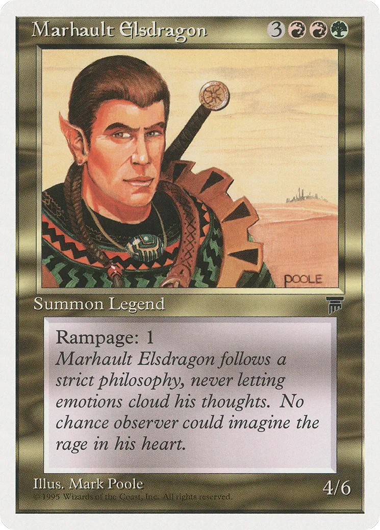 Marhault Elsdragon — Chronicles — Magic: The Gathering
