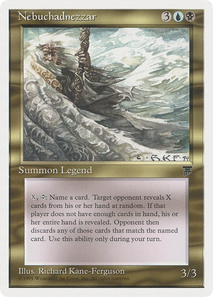 Nebuchadnezzar — Chronicles — Magic: The Gathering