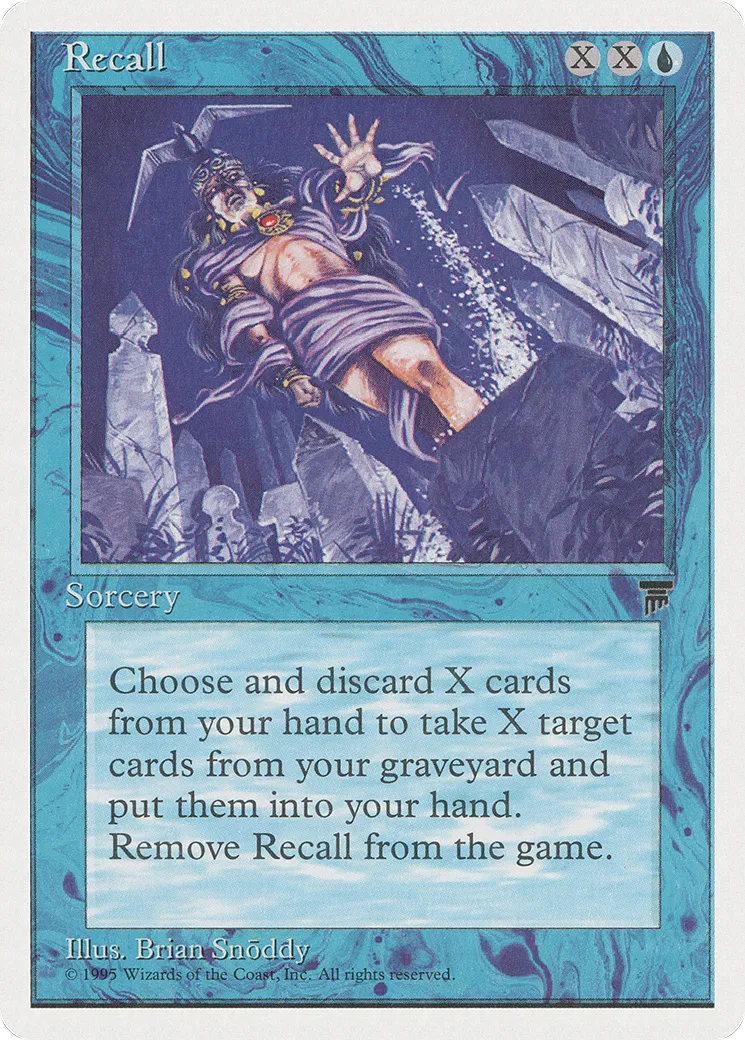 Recall — Chronicles — Magic: The Gathering