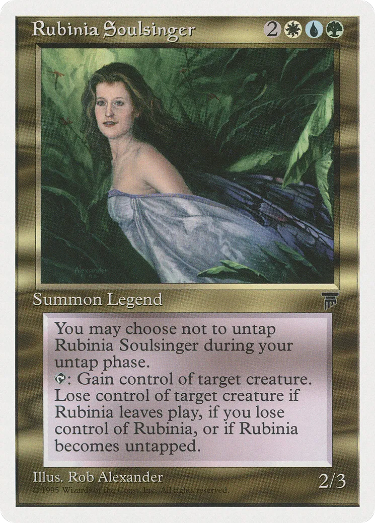 Rubinia Soulsinger — Chronicles — Magic: The Gathering