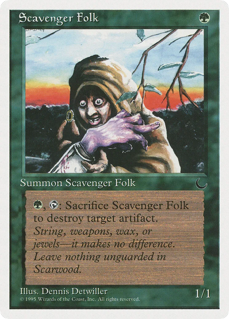 Scavenger Folk — Chronicles — Magic: The Gathering
