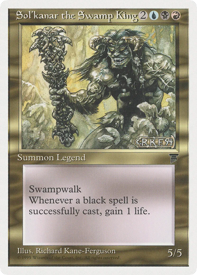 Sol'kanar the Swamp King — Chronicles — Magic: The Gathering