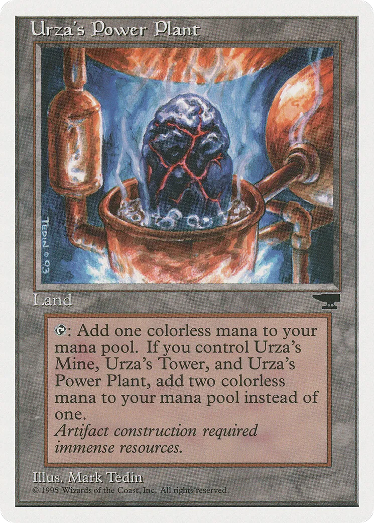 Urza's Power Plant — Chronicles — Magic: The Gathering