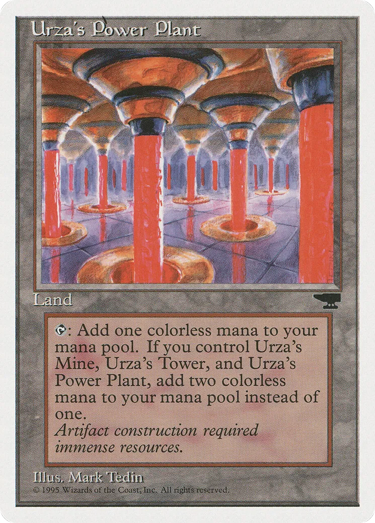 Urza's Power Plant — Chronicles — Magic: The Gathering