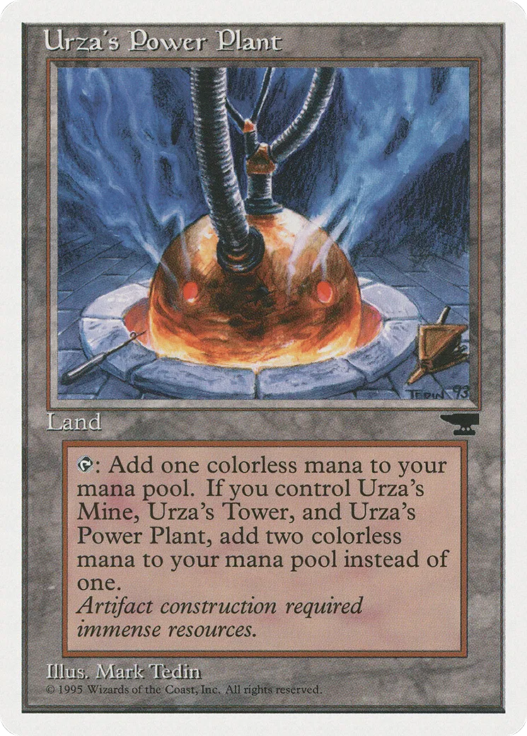 Urza's Power Plant — Chronicles — Magic: The Gathering